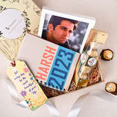 Diary With Frame Bookmark N Rochers Valentine Hamper