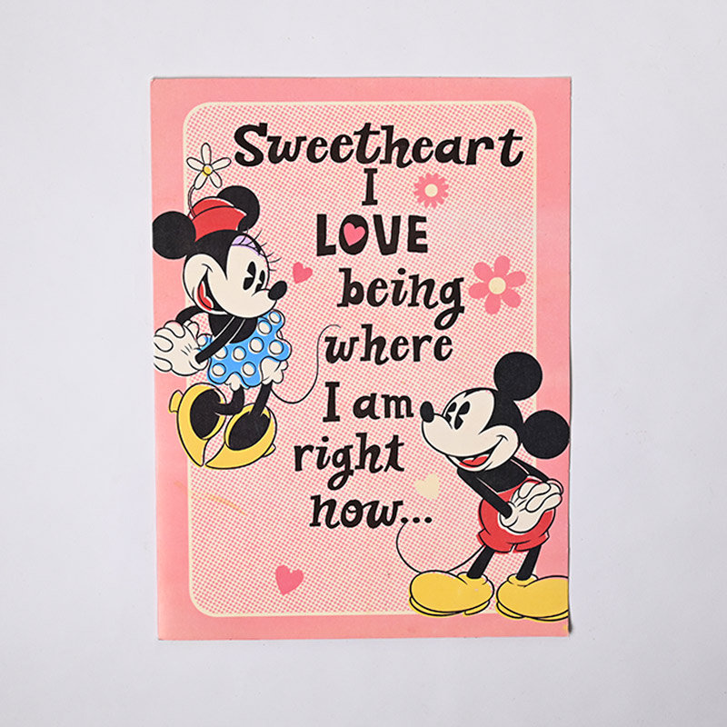 Disney Couple Wish Card