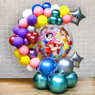 Disney Princess Balloon Bouquet