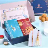 Divine Bhai Bhabhi Latkan Rakhis With Sweets
