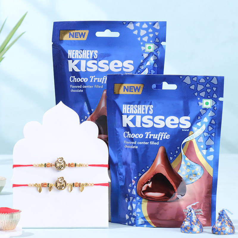 Divine Bhai Bhabhi Rakhis With Choco Truffles
