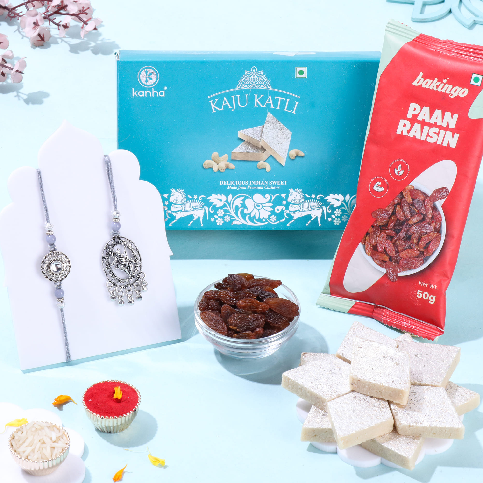Divine Bhaiya Bhabhi Rakhis With Festive Treats