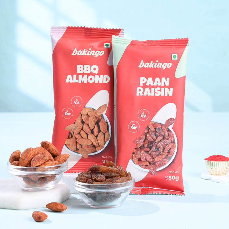Divine Bhaiya Bhabhi Rakhis With Gourmet Treats