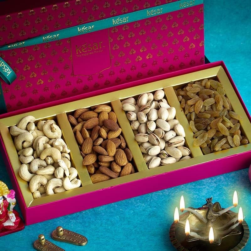 Divine Blessings Diwali Dry Fruit Box