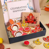 Divine Blessings Diya Hamper