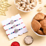 Divine Blessings Rakhi Trio With Cashews N Matthi