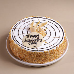 Divine Butterscotch Childrens Day Cake