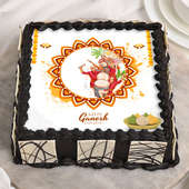 Divine Chocolaty Ganesh Chaturthi Cake