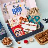 Divine Duo Rakhi And Sweets Hamper