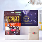Divine Ganesh Kids Rakhi With Exotic Dark Chocolates