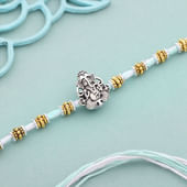 Divine Ganesh Motif Rakhi