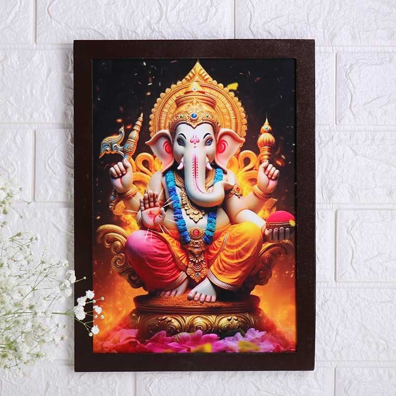 Divine Ganesha Frame