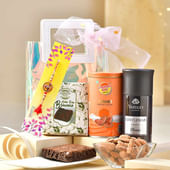 Divine Ganesha Rakhi N Festive Treats Hamper