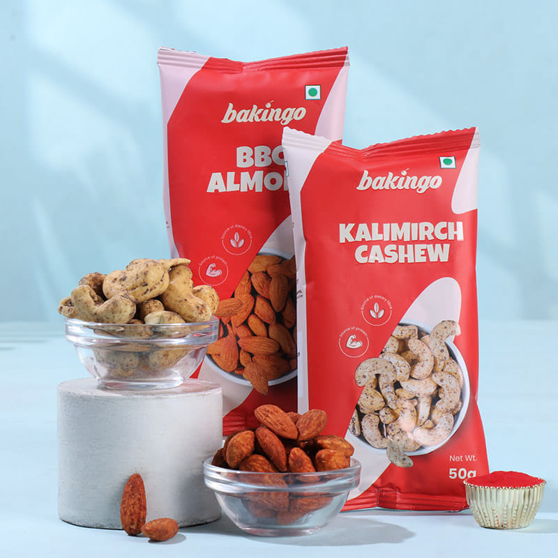Divine Ganesha Rakhi With Cashews N Almonds