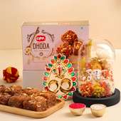 Divine Ganesha With Sweets Bhai Dooj Combo