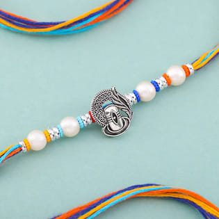 Divine Grace Feather Rakhi