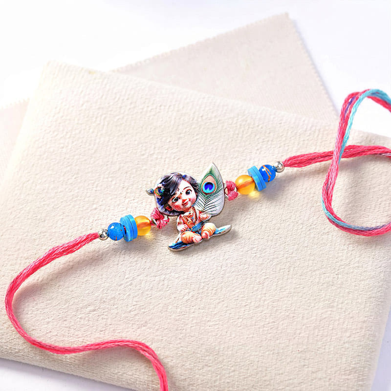 Divine Krishna Kids Rakhi With Hersheys Kisses