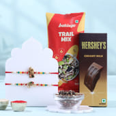 Divine Krishna Rakhis With Treats