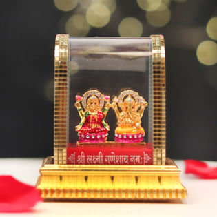 Divine Laxmi Ganesha Idol - ganesh chaturthi gift