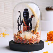 Divine Lord Ram In Preserved Flowers