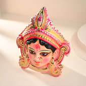 Divine Maa Durga Wall Hanging Mask: Navratri Gifts Online
