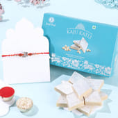 Divine Mahadev Rakhi With Kaju Katli