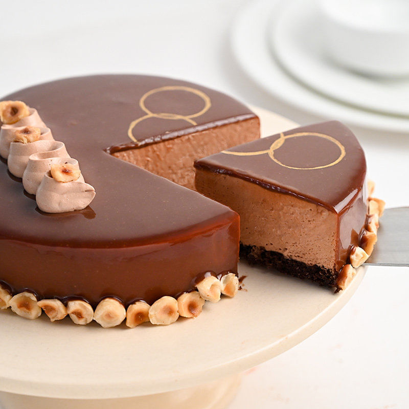 Order Divine Nutella Hazelnut Cake Online