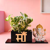 Divine Pothos with Ganesha For Mothers Day