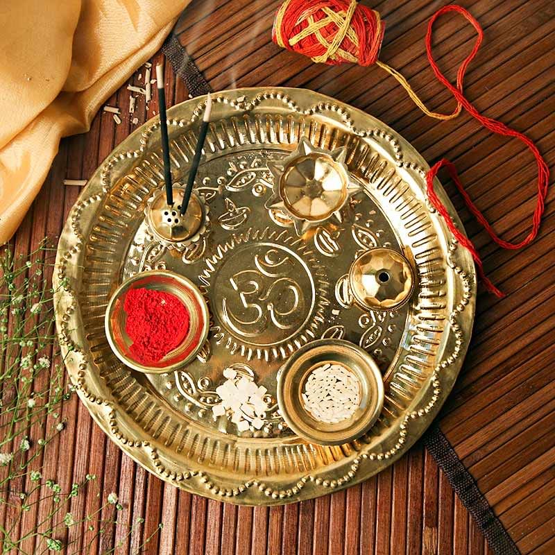 Divine Puja Thali Set