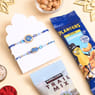 Spiritual Rakhi Duo With Cashews N Trail Mix