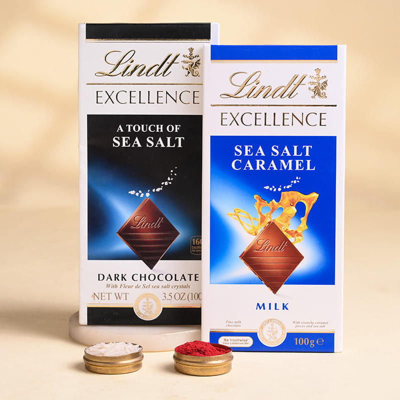 Divine Rakhi Duo With Chocolates