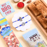 Divine Rakhi Duo With Sweet N Savoury Treats