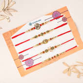 Set of 5 Divine Rakhis for Brother