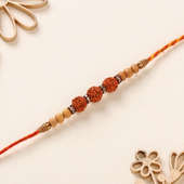 Divine Rudraksha Bead Mauli Rakhi