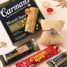 Divine Trishul Rakhi With 6 Muesli Bars and Chocolate