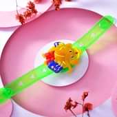 Divinely Cute Ganesha Rakhi for Kids
