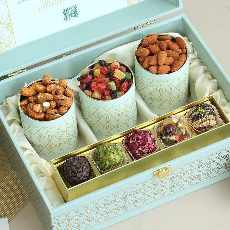 Diwali Artisanal Dry Fruit Laddoos Hamper