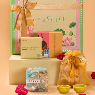 Diwali Decor N Treats Hamper