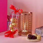 Diwali Delight Light Holder N Chocolates