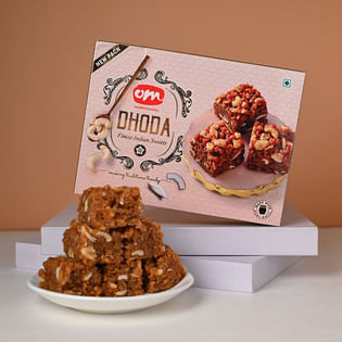 Panchmukhi Brass Diya N Dhoda for Diwali