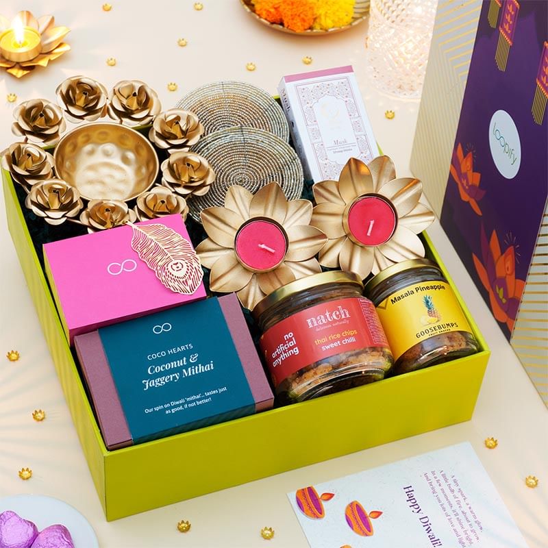 Diwali Glow N Gourmet Indulgence Hamper