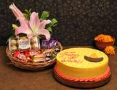 Cake and Chocolates Diwali Hamper