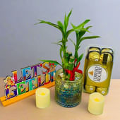 Serene Bamboo N Diwali Wishes Hamper