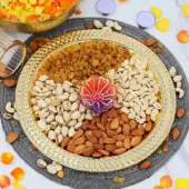 Dry Fruits N Diyas Festive Hamper