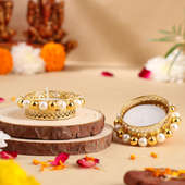 Diwali Pooja Idols With Gourmet Treats