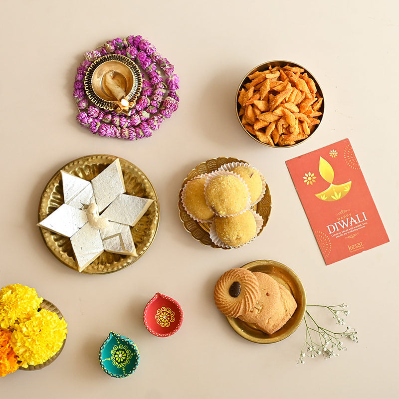 Diwali Sweet N Lights Hamper