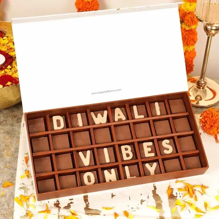 Diwali Vibes Only Chocolate Box
