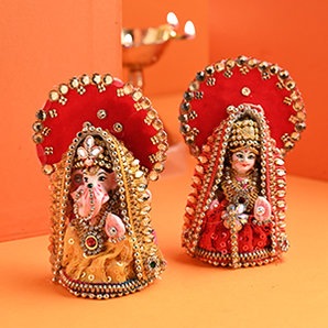 Laxmi and Ganesh Idols for Diwali