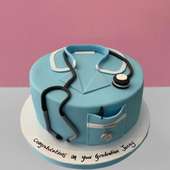 Doctor Theme Fondant Cake