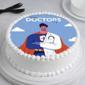 Doctors Day Photo Cake